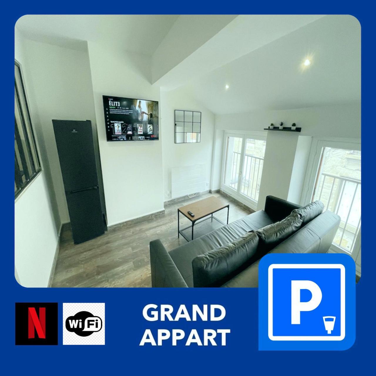 생테티엔 017 Chic & Cosy F2 53M2 Hypercentre Wifi Smart Tv Netflix 아파트 외부 사진